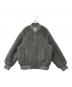 MaxMara（マックスマーラ）の古着「テディベアボンバージャケット 108603236」｜グレー