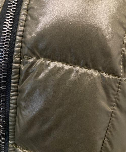 DUVETICA（デュベティカ）DUVETICA (デュベティカ) ファー付ダウンコート カーキ サイズ:40の古着・服飾アイテム