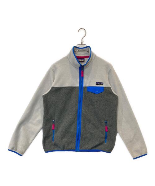 Patagonia（パタゴニア）Patagonia (パタゴニア) チンチラジップフリースジャケット 25485  グレー×ベージュ サイズ:Mの古着・服飾アイテム
