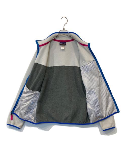 Patagonia（パタゴニア）Patagonia (パタゴニア) チンチラジップフリースジャケット 25485  グレー×ベージュ サイズ:Mの古着・服飾アイテム