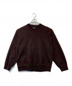 steinシュタイン）の古着「OVERSIZED UNTWISTED YARN SWEAT　ST 307」｜ブラウン