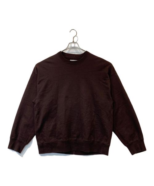 stein（シュタイン）stein (シュタイン) OVERSIZED UNTWISTED YARN SWEAT　ST 307 ブラウン サイズ:Mの古着・服飾アイテム