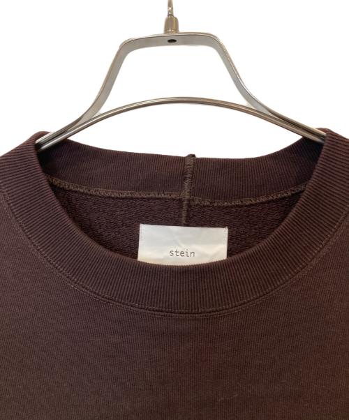 stein（シュタイン）stein (シュタイン) OVERSIZED UNTWISTED YARN SWEAT　ST 307 ブラウン サイズ:Mの古着・服飾アイテム