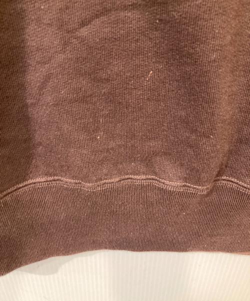 stein（シュタイン）stein (シュタイン) OVERSIZED UNTWISTED YARN SWEAT　ST 307 ブラウン サイズ:Mの古着・服飾アイテム