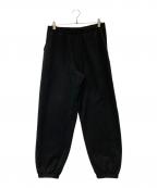 LOS ANGELES APPARELロサンゼルスアパレル）の古着「スウェットパンツ」｜ブラック