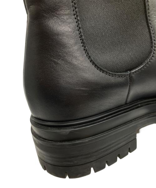 Gianvito Rossi（ジャンヴィト ロッシ）Gianvito Rossi (ジャンヴィト ロッシ) CHESTERサイドゴアブーツ G73462 ブラック サイズ:37 1/2の古着・服飾アイテム