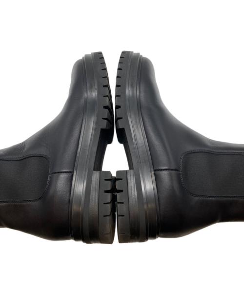 Gianvito Rossi（ジャンヴィト ロッシ）Gianvito Rossi (ジャンヴィト ロッシ) CHESTERサイドゴアブーツ G73462 ブラック サイズ:37 1/2の古着・服飾アイテム