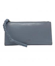 JIL SANDER（ジルサンダー）の古着「ストラップ付長財布」｜ブルー