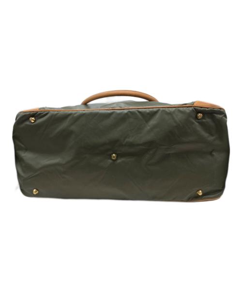 HUNTING WORLD（ハンティングワールド）HUNTING WORLD (ハンティングワールド) ナイロンボストンバッグ 28・I・2・03・U ブラウン×グリーンの古着・服飾アイテム