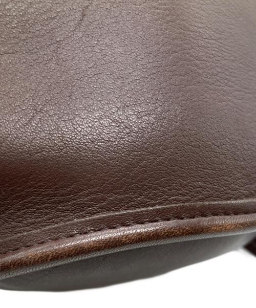 COACH（コーチ）COACH (コーチ) バケツ型レザーショルダーバッグ B7D 9019 ブラウンの古着・服飾アイテム