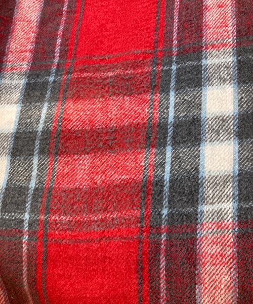 PENNEY’S（ペニーズ）PENNEY’S (ペニーズ) チェックシャツ レッド サイズ:Mの古着・服飾アイテム