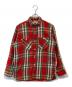 PENNEY’S（ペニーズ）の古着「チェックシャツ」｜レッド