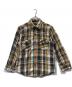 FROSTPROOF（フロントプルーフ）の古着「チェックネルシャツ」｜ブラウン