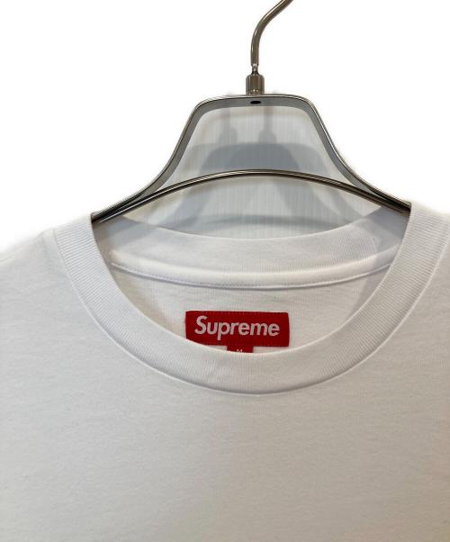 SUPREME（シュプリーム）Supreme (シュプリーム) Small Box Logo L/S Tee ホワイト サイズ:Mの古着・服飾アイテム