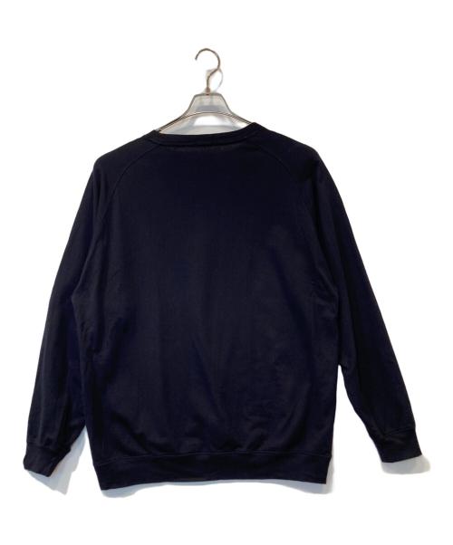 COMOLI（コモリ）COMOLI (コモリ) コットンシルク 長袖クルー　W03-05008 ネイビー サイズ:3の古着・服飾アイテム