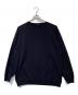 COMOLI（コモリ）の古着「コットンシルク 長袖クルー　W03-05008」｜ネイビー