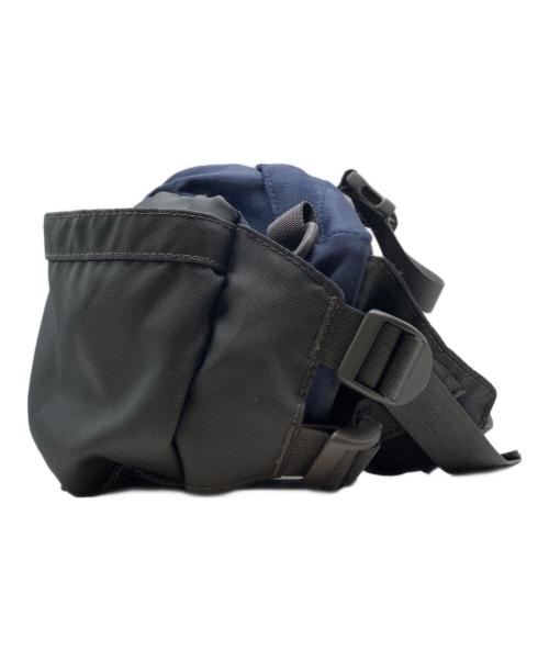 THE NORTH FACE（ザ ノース フェイス）THE NORTH FACE (ザ ノース フェイス) ウエストバッグ T118/T518 グレー×ブルーの古着・服飾アイテム