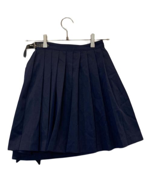 PAMEO POSE（パメオポーズ）PAMEO POSE (パメオポーズ) サッシュプリーツスカート 231530800301 ネイビー サイズ:FREEの古着・服飾アイテム