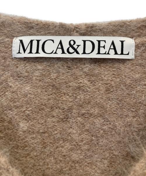 MICA&DEAL（マイカアンドディール）MICA&DEAL (マイカアンドディール) シャギーアルパカルーズニット 0124408278 ブラウン サイズ:FREE 未使用品の古着・服飾アイテム