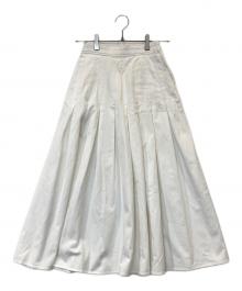 machatt（マチャット）の古着「ロングスカート」｜ホワイト