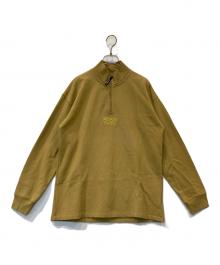 stussy（ステューシー）の古着「ハーフジップスウェット」｜ブラウン