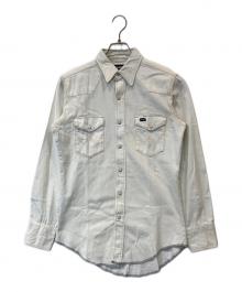 Wrangler（ラングラー）の古着「ウエスタンシャツ」｜ホワイト