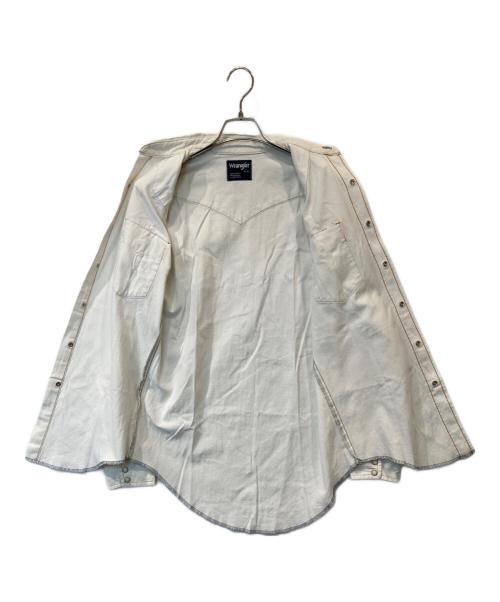 Wrangler（ラングラー）Wrangler (ラングラー) ウエスタンシャツ ホワイト サイズ:15-33の古着・服飾アイテム