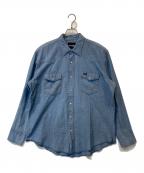 Wranglerラングラー）の古着「ウエスタンシャツ」｜インディゴ