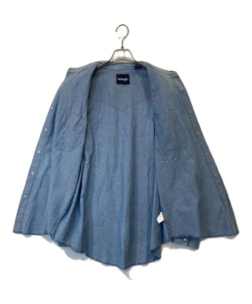 Wrangler（ラングラー）Wrangler (ラングラー) ウエスタンシャツ インディゴ サイズ:XLの古着・服飾アイテム