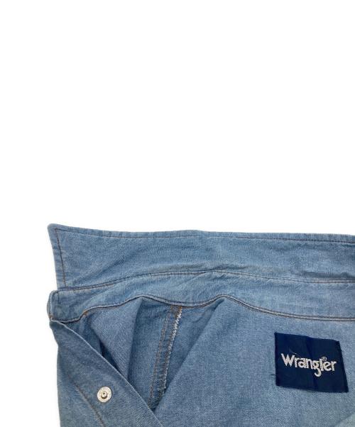 Wrangler（ラングラー）Wrangler (ラングラー) ウエスタンシャツ インディゴ サイズ:XLの古着・服飾アイテム