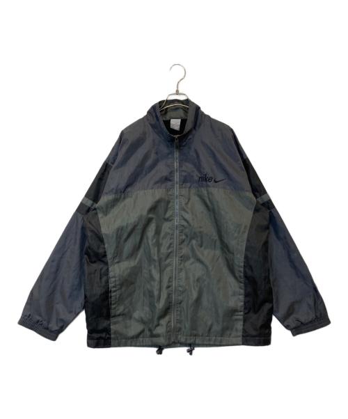 NIKE（ナイキ）NIKE (ナイキ) ナイロンジャケット グレー サイズ:Mの古着・服飾アイテム