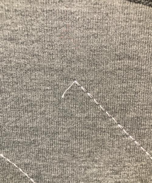 Maison Margiela（メゾンマルジェラ）Maison Margiela (メゾンマルジェラ) ステッチデザイン半袖スウェット　S31CT0864 グレー サイズ:38の古着・服飾アイテム