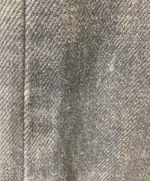 ZARA（ザラ）ZARA (ザラ) SOSHIOTSUKI (ソウシ オオツキ) ダーツ入りワイドレッグデニムパンツ　6840/312 ブラック サイズ:38の古着・服飾アイテム