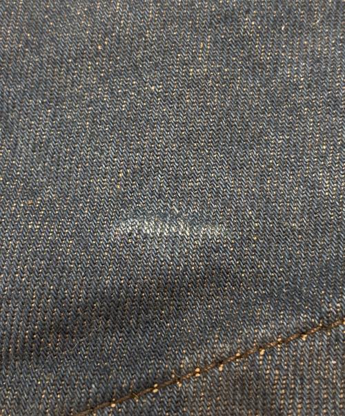 ZARA（ザラ）ZARA (ザラ) SOSHIOTSUKI (ソウシ オオツキ) ダーツ入りワイドレッグデニムパンツ　6840/312 ブラック サイズ:38の古着・服飾アイテム