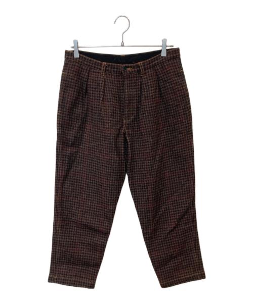 COMME des GARCONS tricot（コムデギャルソントリコ）COMME des GARCONS tricot (コムデギャルソントリコ) ウールパンツ　TR-P013 ブラウン サイズ:Lの古着・服飾アイテム