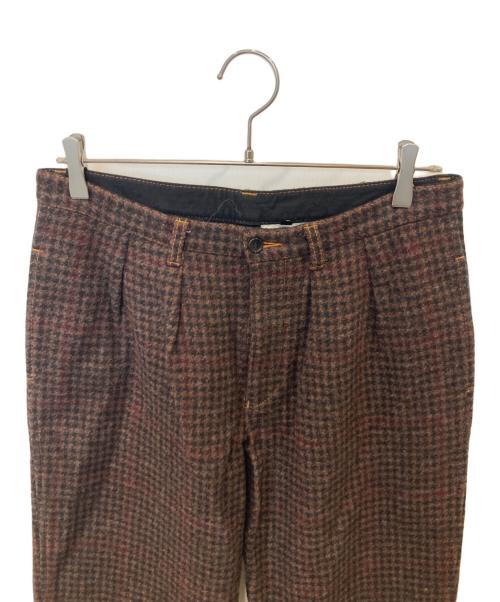 COMME des GARCONS tricot（コムデギャルソントリコ）COMME des GARCONS tricot (コムデギャルソントリコ) ウールパンツ　TR-P013 ブラウン サイズ:Lの古着・服飾アイテム
