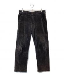 COMME des GARCONS HOMME PLUS（コムデギャルソンオムプリュス）の古着「コーデュロイパンツ　PF-P045」｜グレー