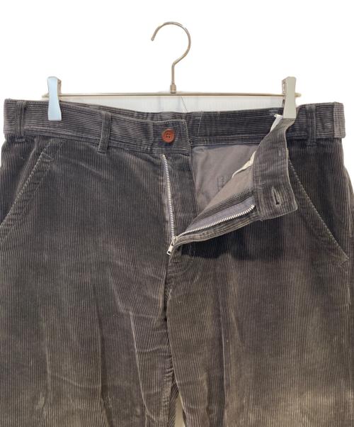 COMME des GARCONS HOMME PLUS（コムデギャルソンオムプリュス）COMME des GARCONS HOMME PLUS (コムデギャルソンオムプリュス) コーデュロイパンツ　PF-P045 グレー サイズ:Mの古着・服飾アイテム