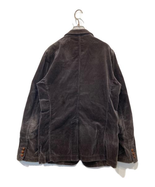 COMME des GARCONS HOMME PLUS（コムデギャルソンオムプリュス）COMME des GARCONS HOMME PLUS (コムデギャルソンオムプリュス) クルミ釦2Bコーデュロイジャケット　PF-J082 グレー サイズ:Mの古着・服飾アイテム
