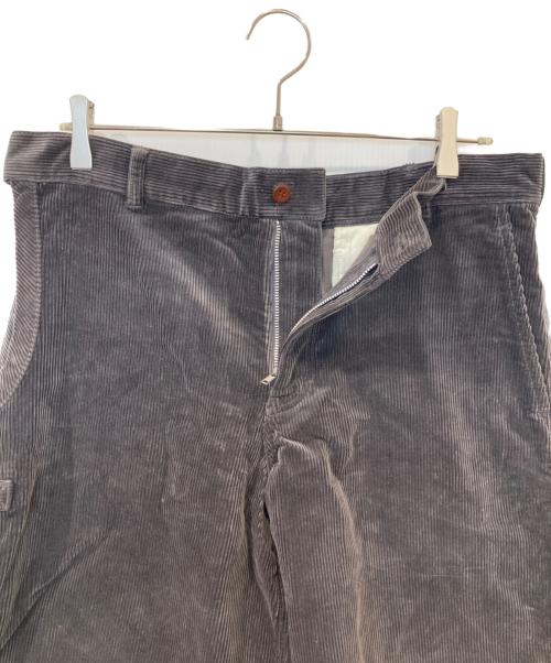 COMME des GARCONS HOMME PLUS（コムデギャルソンオムプリュス）COMME des GARCONS HOMME PLUS (コムデギャルソンオムプリュス) サイドアジャスターコーデュロイショートパンツ　PF-A019 グレー サイズ:Lの古着・服飾アイテム