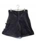 COMME des GARCONS HOMME PLUS（コムデギャルソンオムプリュス）の古着「サイドアジャスターコーデュロイショートパンツ　PF-A019」｜グレー