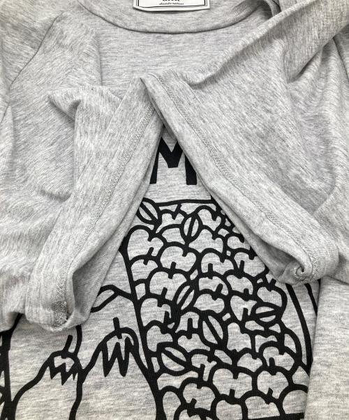 AMI PARIS（アミ パリス）AMI PARIS (アミ パリス) プリントTシャツ E16J106.74 グレー サイズ:Mの古着・服飾アイテム