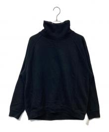 Graphpaper×LOOPWHEELER（グラフペーパー×ループウィラー）の古着「High Neck Sweat　GU173-7020」｜ブラック