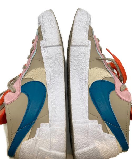 NIKE（ナイキ）NIKE (ナイキ) sacai (サカイ) Blazer Low ブレーザー・ロー DM7901-200 ベージュ サイズ:28.5cmの古着・服飾アイテム