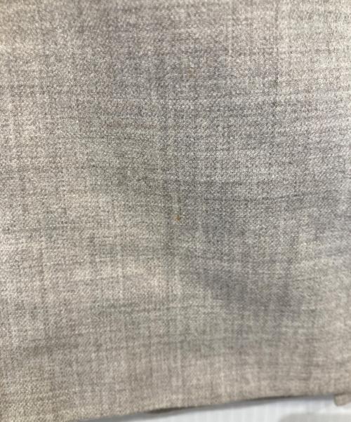 HERMES（エルメス）HERMES (エルメス) ウールスリットスカート グレージュ サイズ:34の古着・服飾アイテム