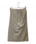 HERMES (エルメス) ウールスリットスカート グレージュ サイズ:34：40000円