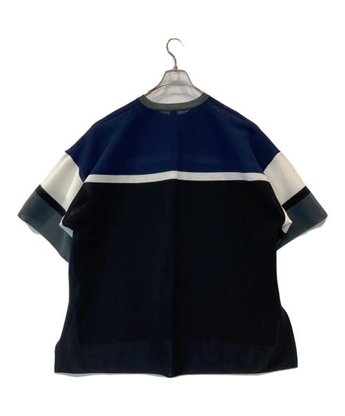 CECL（シーエフシーエル）CECL (シーエフシーエル) TC GARTER SHORT SLEEVE TEE SHIRT（TCガーター半袖Tシャツ）　CF007KN193 ブラック サイズ:Freeの古着・服飾アイテム