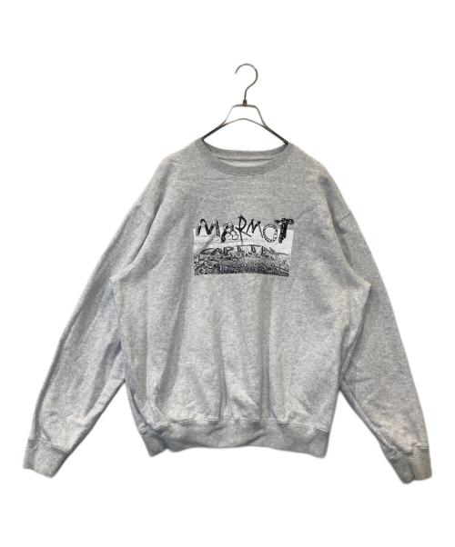 MARMOT（マーモット）MARMOT (マーモット) DRIFTWOOD クルーネック スウェット 24FW-L2-01-DW グレー サイズ:XLの古着・服飾アイテム