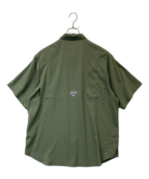 Columbia（コロンビア）Columbia (コロンビア) フィッシングシャツ　FS7266 グリーン サイズ:1Xの古着・服飾アイテム