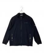 sy32 by sweet yearsエスワイサーティトゥバイスィートイヤーズ）の古着「ハイストレッチ フルジップ ジャケット　1273-4356」｜ブラック